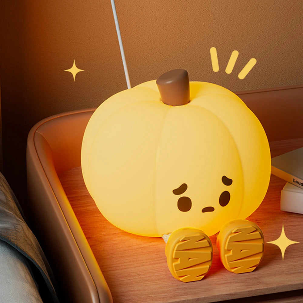 SpookyGlow Pumpkin Night Light