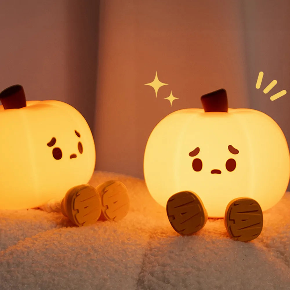 SpookyGlow Pumpkin Night Light